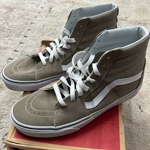 NW Vans Tan High Tops NOT WORN
